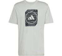 adidas Camo Shape Graphic T-Shirt Herren JI6762 - wonder silver XS