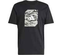 adidas Camo Shape Graphic T-Shirt Herren JI6764 - black XL