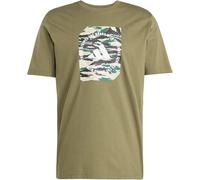 adidas Camo Shape Graphic T-shirt olive strata (AETE) M Tall