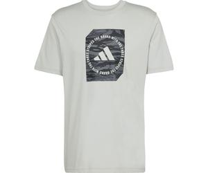 adidas Camo Shape Graphic T-shirt wonder silver (AEWM) XS