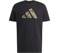 Adidas Camo Three BAR Logo Graphic T-Shirt Herren T-Shirt, schwarz M