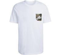 adidas Camo Woven Pocket Graphic T-Shirt Herren JZ7498 - white M