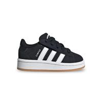 adidas Originals Campus 00s Comfort Closure Elastic Laces Kids Schuh, Core Black / Cloud White / Gum - 24