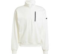 Adidas City Escape Half-Zip Herren Sweatshirt, weiß L