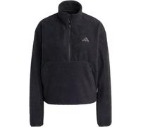 adidas City Tech High Pile Fleece 1/2-Zip Sweatshirt Damen JM8444 - black XL
