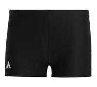 adidas Herren Classic 3-Stripes Swim Boxers, Black / White, L-XL