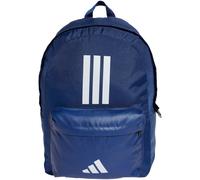 adidas Classic Three Stripes Backpack Back to School, Unisex Rucksack, Dark Blue/White, 27.4 L - IS7041