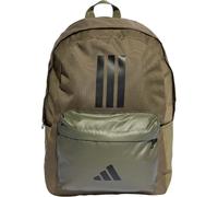 adidas Classic Back-to-School Rucksack 3 streifen 27,5L khaki grün schwarz