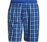 Adidas Classic-Length Check Badeshorts Herren Badehose, blau S