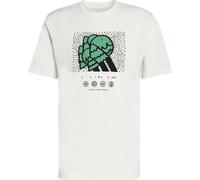 Adidas Climacool City Tech Storm Logo Graphic T-Shirt Herren T-Shirt, weiß L