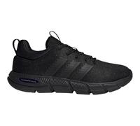 Laufschuh ADIDAS SPORTSWEAR "CLOUDFOAM FLEX ELASTIC LACES", Damen, Gr. 40,5, core schwarz, core schwarz, gold metallic, Textil, Schuhe Laufschuh (47640055-40,5) core schwarz, core schwarz, gold metall