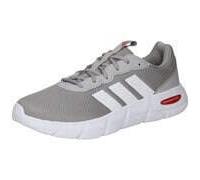Walkingschuh ADIDAS SPORTSWEAR "CLOUDFOAM FLEX, SCHNÜRSENKEL", Damen, Gr. 44, mgh solid grau, ftwr weiß, better scarlet, Textil, Schuhe Walkingschuh (93971463-44) mgh solid grau, ftwr weiß, better sca