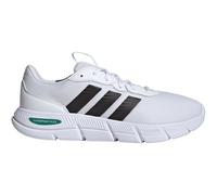 adidas Cloudfoam Flex Laces Sneaker Herren HQ4852 - cloud white/core black/court green 46 2/3