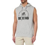 Adidas CLSH21-B-107 COMMUNITY 21 SLEEVELESS HOODY BOXING Sweatshirt Unisex Medium Grey HeatherBlack M