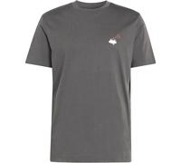 COFFEE CAFE CHEESECAKE GRAFIK T-SHIRT Grey Six XS
