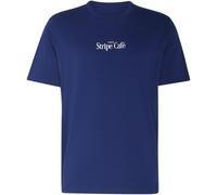 COFFEE CAFE DONUT BAG GRAFIK T-SHIRT Dark Blue M