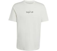 ADIDAS COFFEE CAFE DONUT BAG GRAPHIC T-SHIRT (ZQ808) S Off White