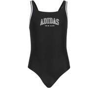 Adidas Collegiate C-Back Juniors Mädchen Badeanzug, schwarz 152