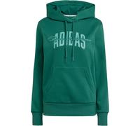 adidas Collegiate Graphic Hoodie Damen JV8544 - collegiate green XXS