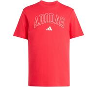 adidas Collegiate Lineage Graphic T-Shirt Herren KC7182 - pure ruby XXL