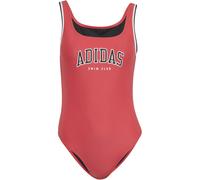 ADIDAS COLLEGIATE U-BACK SWIMSUIT (IH381) 42 Semi Lucid Red