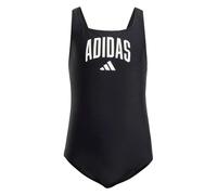 Badeanzug, Mädchen adidas Collegiate V-Back Schwarz 7/8 Jahre alt
