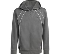 adidas Color Block Sweatjacke Kinder KB7089 - grey six/black/white 164