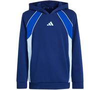 Kapuzensweatshirt ADIDAS SPORTSWEAR "COLOR BLOCK HOODIE", Jungen, Gr. 164, dunkelblau, royal blau, glow blau, Obermaterial: 70% Baumwolle, 30% Polyester, normal, Rundhals, angesetztes Bündchen, Sweats