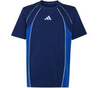 adidas Color Block T-Shirt Kinder KT4127 - dark blue/team royal blue/glow blue 140