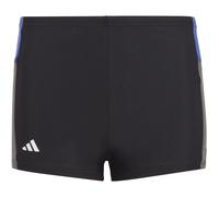 Adidas Colourblock 3-Streifen Boxer-Badehose Jungen Badehose, schwarz 104