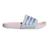 adidas Adilette Comfort Slides Damen Rutsche, Halo Blue Blue Spark Met Clear Pink, 43 1/3 EU
