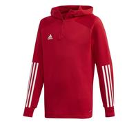 Adidas Condivo 20 Hoodie Kinder Kapuzensweater, rot 176