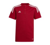 adidas Condivo 22 Poloshirt Kids Rot Weiss 164 rot