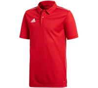 adidas Kinder Core 18 Poloshirt, Power Red/White, 152