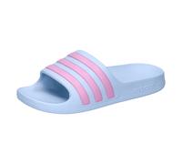 adidas Adilette Aqua K Badeschuhe Kinder - hellblau/lila - Größe 37 Größe:37