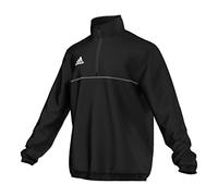 Adidas Coref Windjacke für Erwachsene, Schlupfjacke, Unisex 8 Jahre - black/white