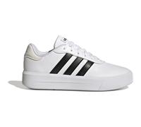 adidas sportswear COURT PLATFORM,FTWWHT/CBLACK/CWHITE für Damen, weiß, Gr. 42 ⅔ EU / 8,5 UK