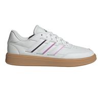 adidas Courtblock Sneaker Damen JQ8224 - crystal white/crystal white/aurora plum 40