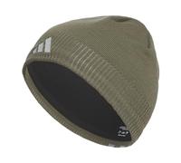 adidas Creator 3 Herren Beanie, Olivgrün / Grau / Silber Metallic, Einheitsgröße, Olive Strata Green/Grey/Silver Metallic