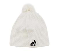 adidas Crochet Beanie Bommel-Mütze Winter-Mütze Damen Herren Fleece-Mütze S