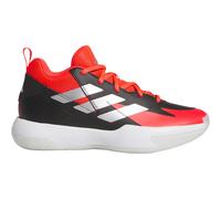 Basketballschuh ADIDAS PERFORMANCE "CROSS 'EM UP SELECT", Gr. 38,5, weiß (cloud weiß, silber metallic, crystal weiß), Textil, Synthetik, sportlich, Schuhe (95546420-38,5) cloud weiß, silber metallic,