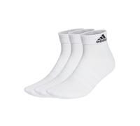 3er Pack adidas Cushioned Sportswear Ankle Socken 000 - white/black 46-48