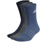 Adidas Cushioned Crew 3er-Pack Kinder Socken, blau KM
