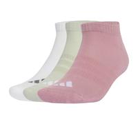 adidas - Cushioned Essential Low Cut 3-Pack - Multifunktionssocken, Gr. 40-42, rosa (MagicMauve/White/HaloGreen/GreyFour)
