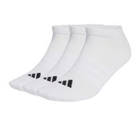 adidas - Cushioned Essential Low Cut 3-Pack - Multifunktionssocken, Gr. 40-42, weiß (White/White/Black)