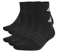 Cushioned Essentials Ankle Socken 6er-Pack Black / Black / White 40-42