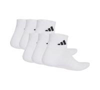 adidas Ankle-Socken Cushioned Essentials Gepolstert 6er-Pack Weiß/Weiß/Schwarz 34-36