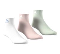 Adidas Cushioned Sportswear Ankle 3er-Pack Socken, weiß XS