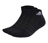 3er Pack adidas Cushioned Sportswear Ankle Socken 000 - black/white 49-51