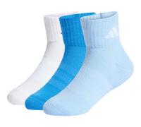 Adidas Kinder Ankelsocken Cushioned Sportswear KD1723 – 3er Pack – glow blue/white/ray blue 22-24